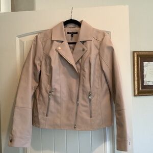 NWOT Baccini Faux Leather Jacket